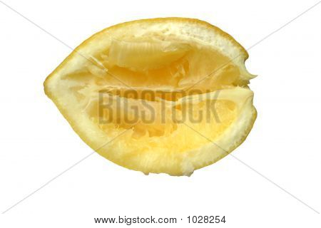 Limone spremuto fuori