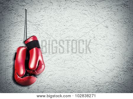 Boxing sport concept