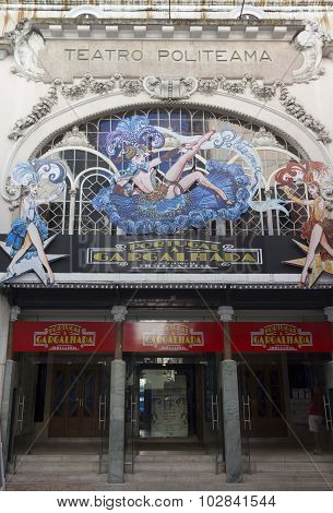 Politeama Theater In Lisbon