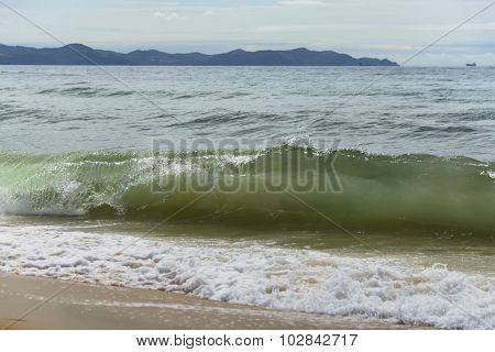 Tidal bore.