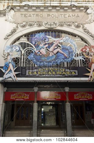 Politeama Theater In Lisbon