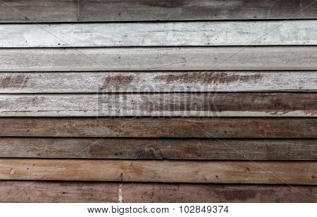 Drak Light Texture Old Wood Wall Background.