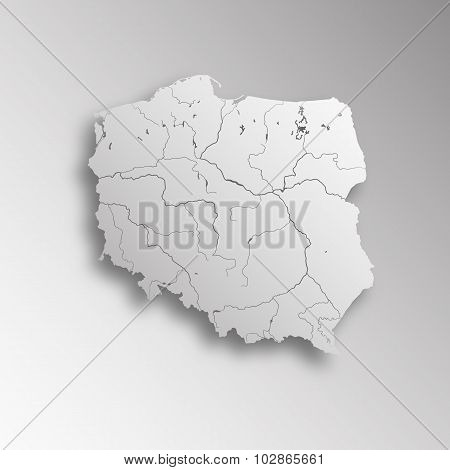 Map Of Poland.