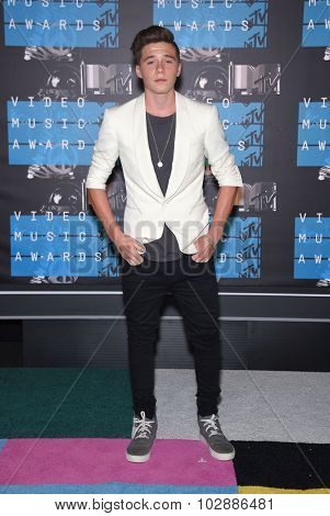 LOS ANGELES - AUG 30:  Brooklyn Beckham 2015 MTV Video Music Awards - Arrivals  on August 30, 2015 in Hollywood, CA                