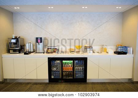 MOSCOW, RUSSIA - AUGUST 19, 2015: airport terminal. Sheremetyevo International Airport is an international airport located in Khimki, Moscow Oblast, Russia, 29 km northwest of central Moscow.