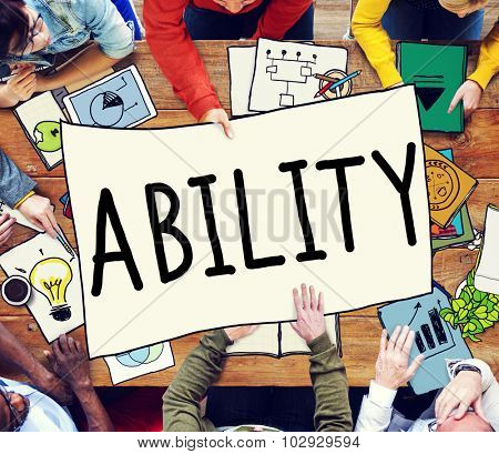 Ability Skilled Strategy Talent Vision Concept