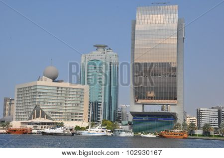 Dubai Creek in Dubai, UAE