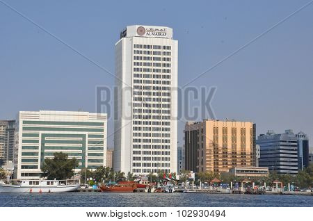 Dubai Creek in Dubai, UAE