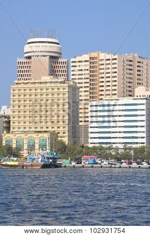 Dubai Creek in Dubai, UAE