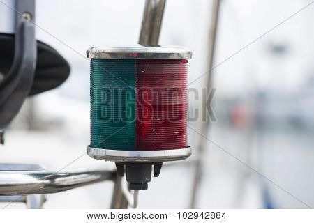 Mariners Lamp Used On Ship Or Boat