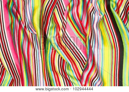 Abstract Background Made Of Cloth.