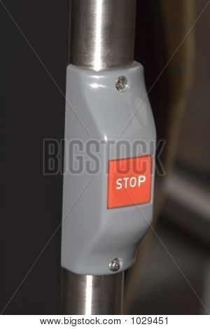 Rode stopknop
