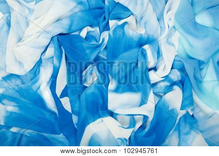 Abstract Background Made Of Cloth.