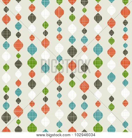Retro seamless pattern.
