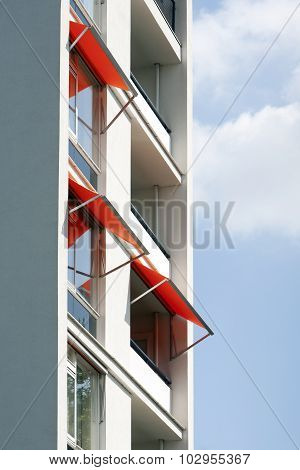 Orange Awnings