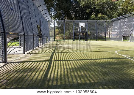 Soccer And Basketball Cage
