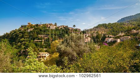 Village Deia In The Mountains