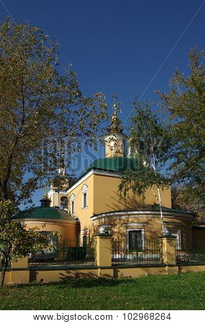 Moscow, Russia - September 23, 2015: Novospassky Monastery