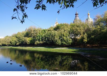 Moscow, Russia - September 23, 2015: Novospassky Monastery
