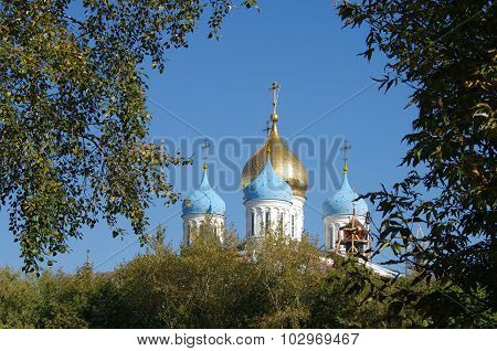 Moscow, Russia - September 23, 2015: Novospassky Monastery