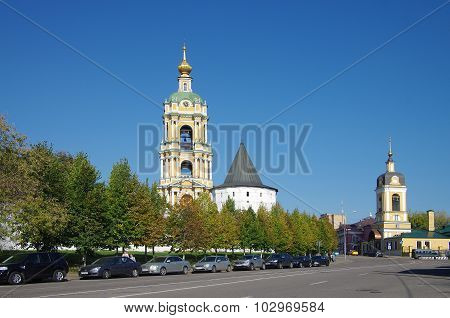 Moscow, Russia - September 23, 2015: Novospassky Monastery