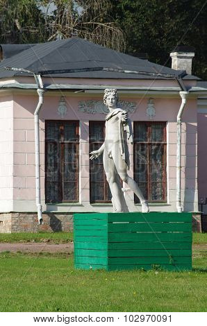 Moscow, Russia - September 25, 2015: The Ostankino Estate Museum