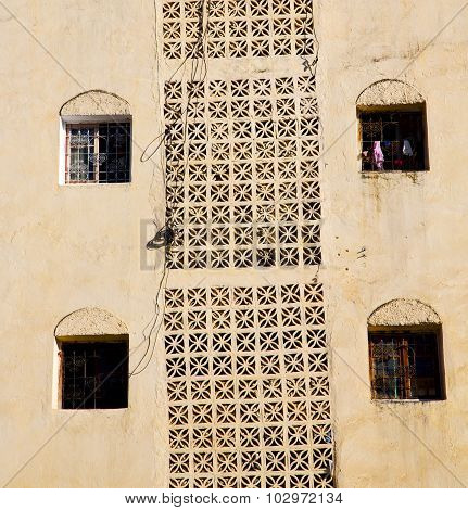 Window In Morocco Africa And Old Construction Wal Brick Historical