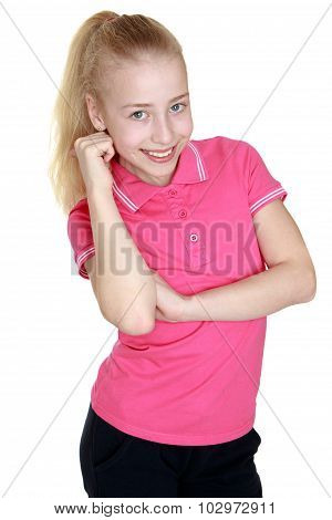 beautiful teen girl