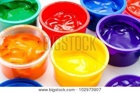 Children Finger Paint