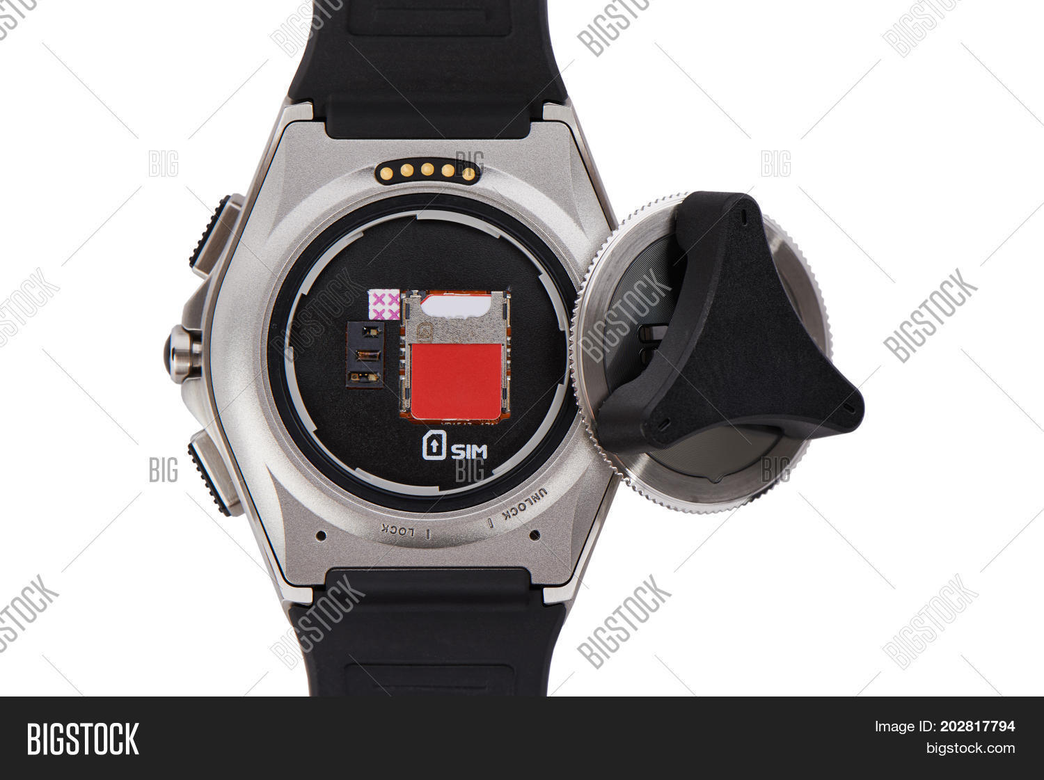 smart analog watch means