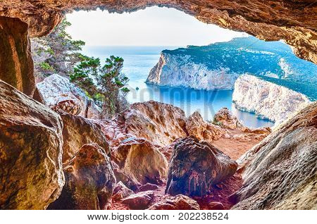 Landscape Of The Gulf Of Capo Caccia