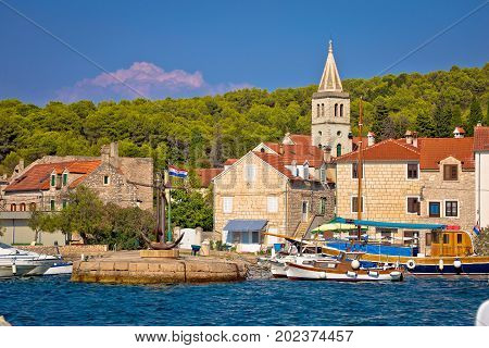 Island Of Zlarin Waterfront View