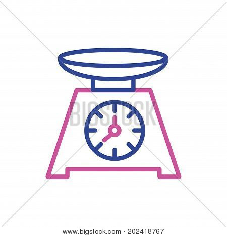 silhouette bascule kitchen utensil object to cuisine vector illustration