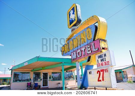 Palomino Motel On Historic Route 66.