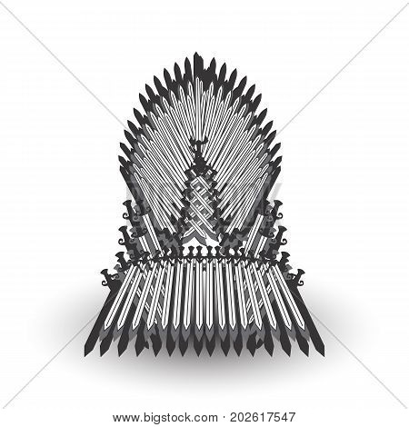 Iron Throne For Computer Games Design