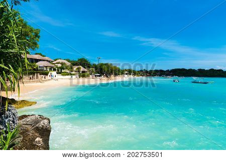 Lembongan Tropical Island, One Of Popular Attractions In Bali, Indonesia