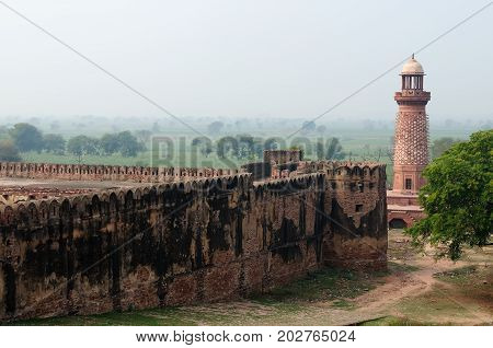 Fatehpur Sikri - historical city was constructed by Mughal emperor Akbar and served as the empire's capital from 1571 until 1585 Agra India Uttar Pradesh (UNESCO)