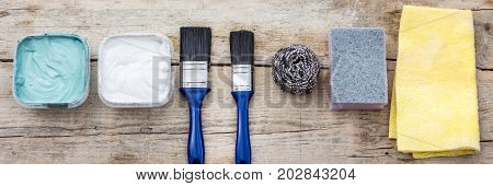 Various Tools For Shabby Chic Look