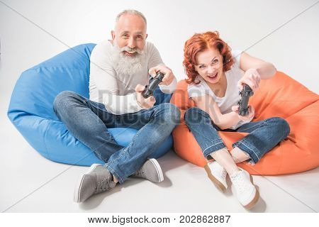Couple Playing Video Game