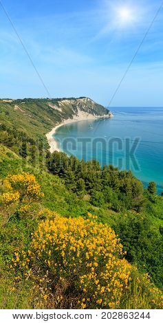 Summer Adriatic Sea Mezzavalle Beach