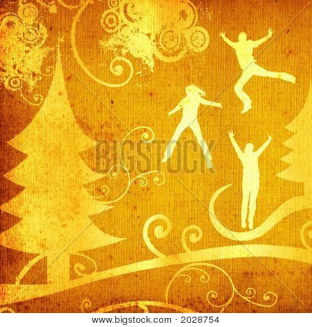 Silhouettes ในฤดูหนาว