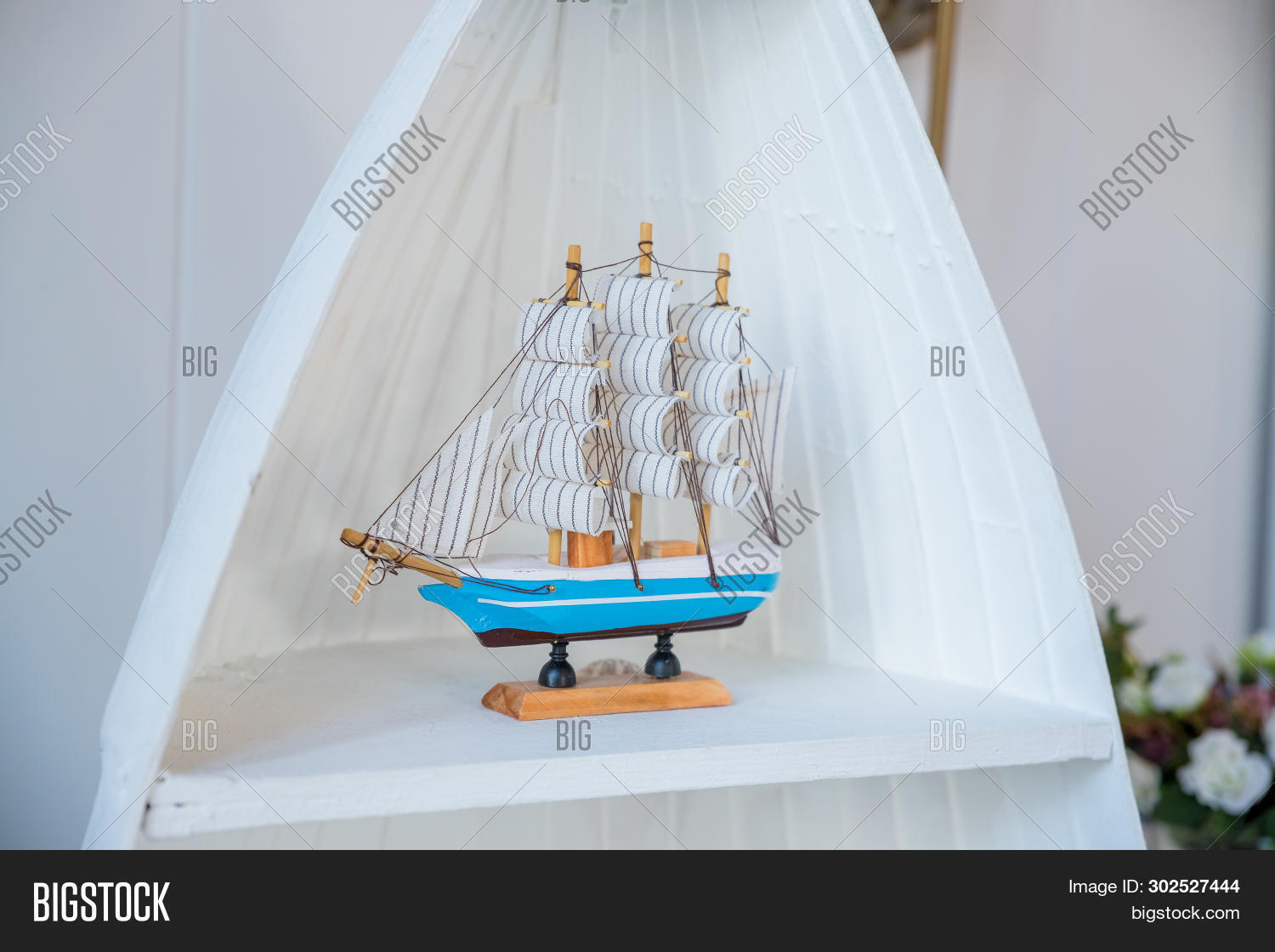 Model Ship Sails On Image & Photo (Free Trial) Bigstock