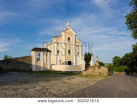 Baroque Catholic Church Of The Holy Trinity Of Trinitarian Order Of The 18th Century In The Old Town