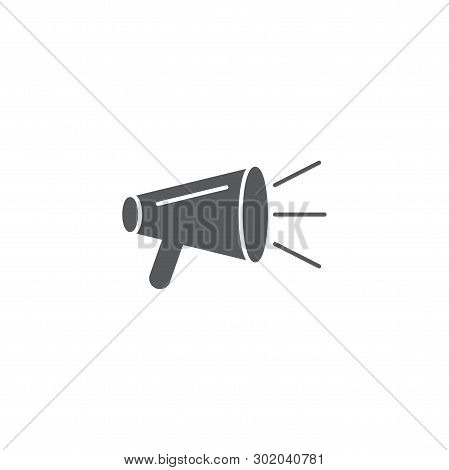 Promotion Symbol Vector Icon Concept, Isolated On White Background