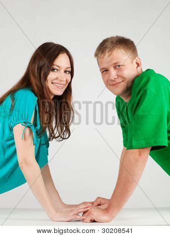 pareja amorosa