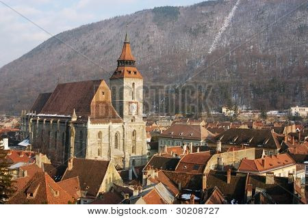 The Black church cathedral, Brasov, Transylvania, Romania