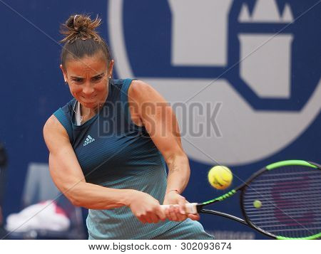Nuremberg, Germany - May 20, 2019: Argentine Tennis Player Paula Ormaechea At The Euro 250.000 Wta V