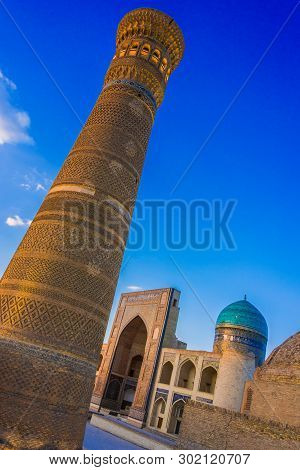 Po-i-kalan Or Poi Kalan Complex In Bukhara, Uzbekistan