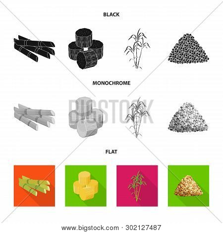 Vector Illustration Of Farm And Agriculture  Symbol. Collection Of Farm And Technology Vector Icon F