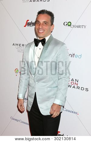 LOS ANGELES - MAY 19:  Sebastian Maniscalco at the American Icon Awards at the Beverly Wilshire Hotel on May 19, 2019 in Beverly Hills, CA